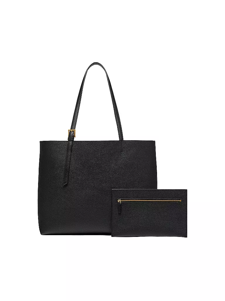 Mcm shopper black new arrivals